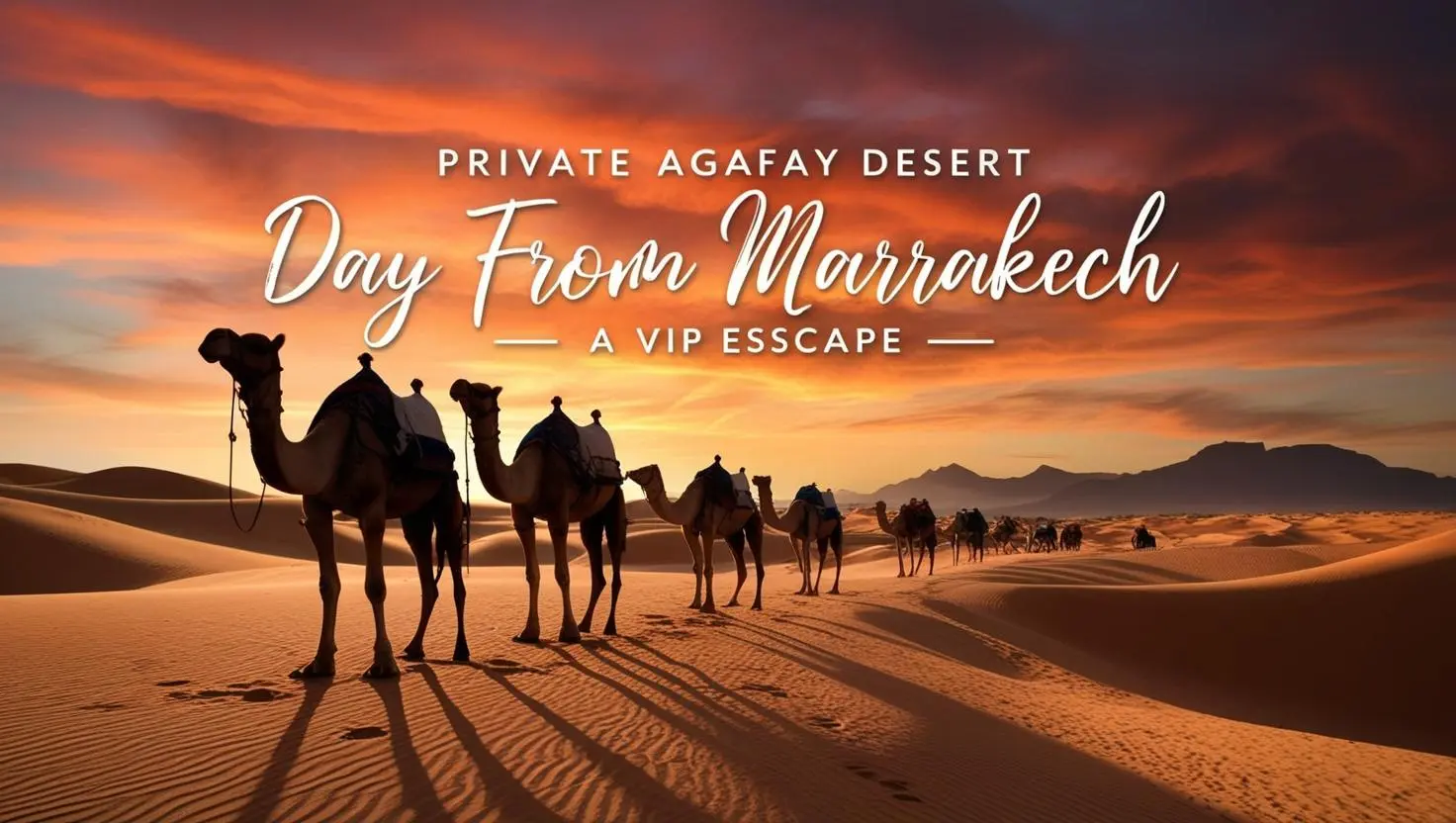 Private Agafay Desert Day Trip from Marrakech – A VIP Escape