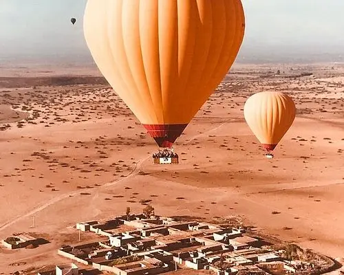 Sunrise Hot Air Balloon Ride in Marrakech | Luxury Flight with Berber Breakfast & Atlas Mountain Views